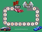 Behavior chart with racing car