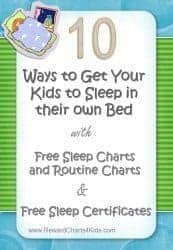 10 Ways to Get your Child to Sleep in her Bed