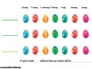 Easter reward chart