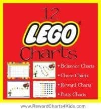 Lego Sticker Charts