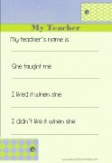 All about your teacher (for female teachers)