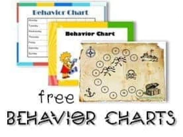 Good Behavior Chart For 8 Year Old