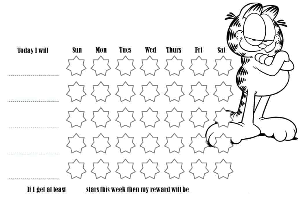 Color Behavior Chart For Kids