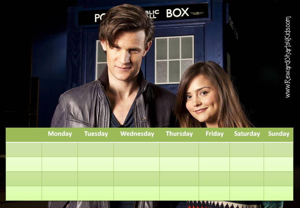 doctor who behavior charts