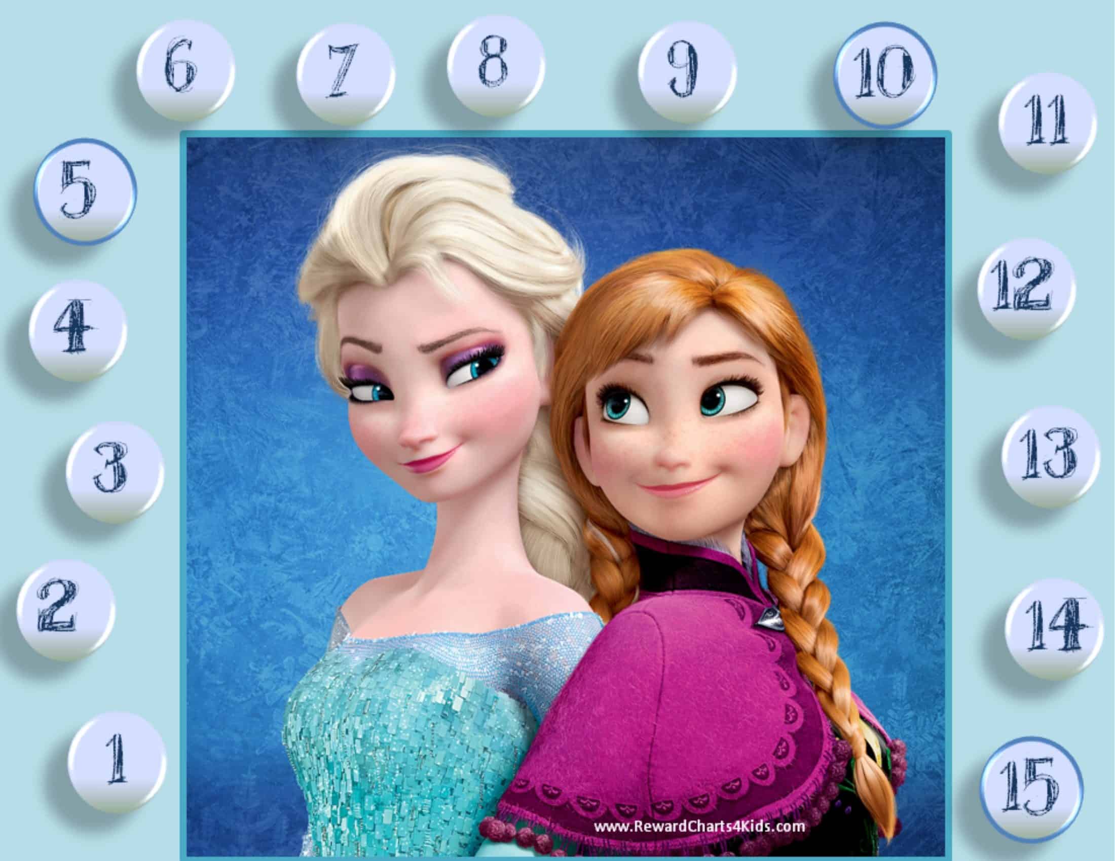 Frozen Reward Chart Free Download