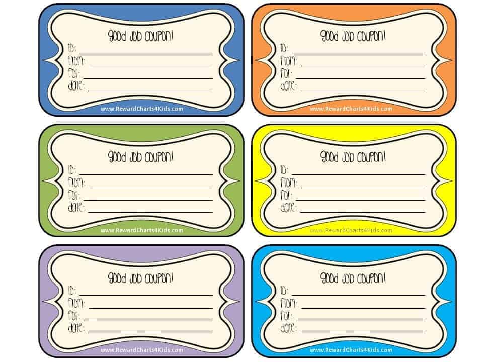 Student Reward Chart Printable