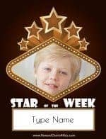 star of the week poster