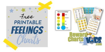 Free Printable Feelings Chart | Instant Download