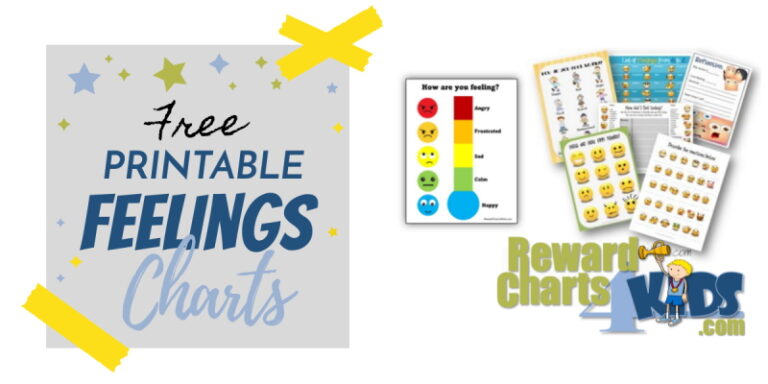 Free Printable Feelings Chart Instant Download
