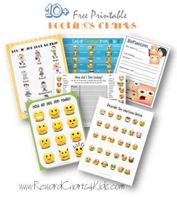 Free Printable Feelings Chart For Adults