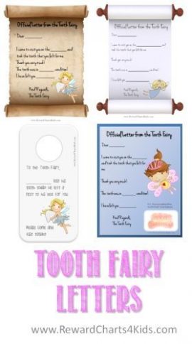 Tooth Fairy Letter