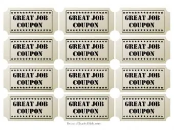 coupons for great job