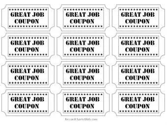 Great job coupon