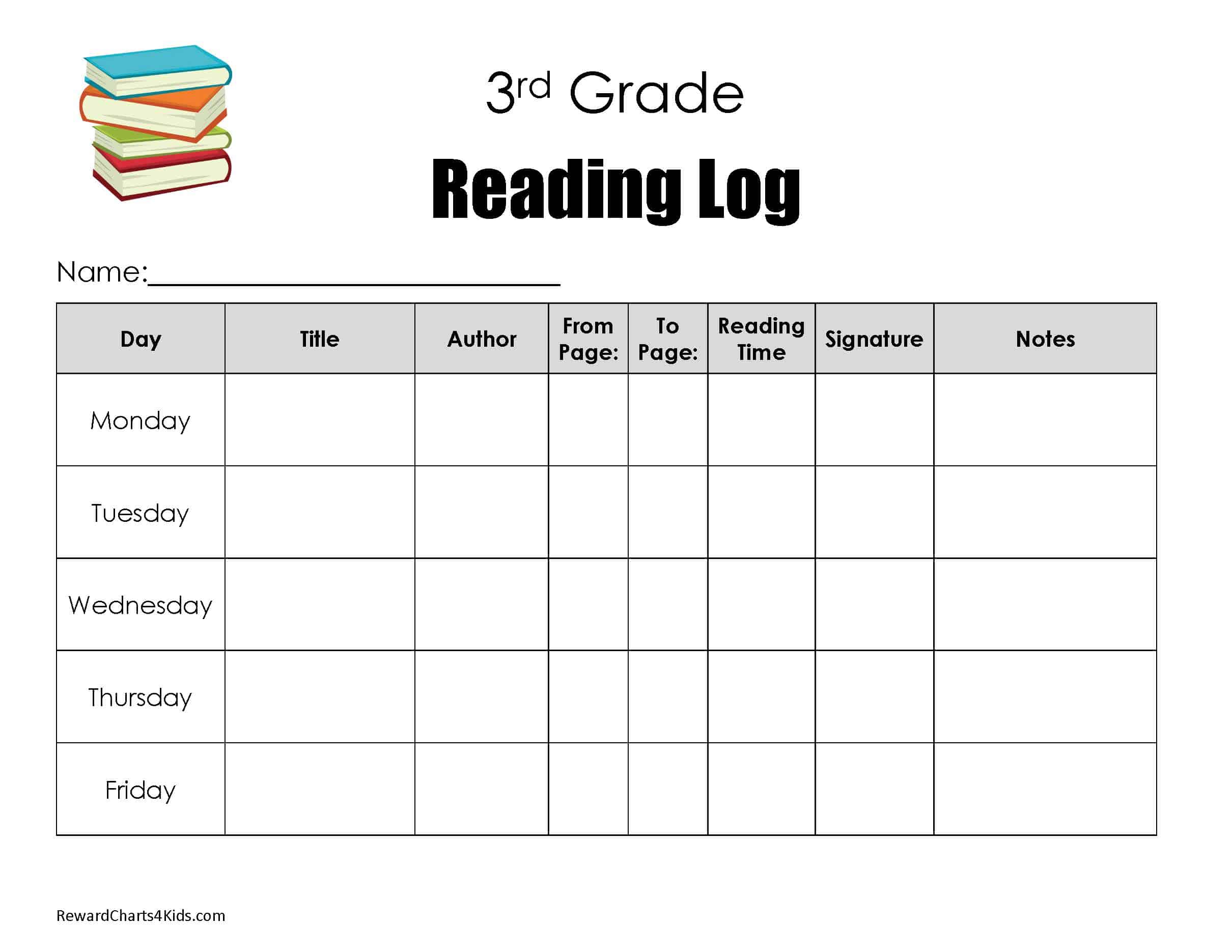 Free Printable Reading Chart Templates Many Designs Available free-printable-reading-chart-templates-many-designs-available