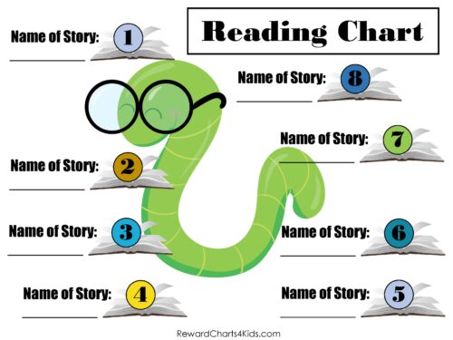 reward charts for reading