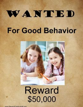 good behavior poster
