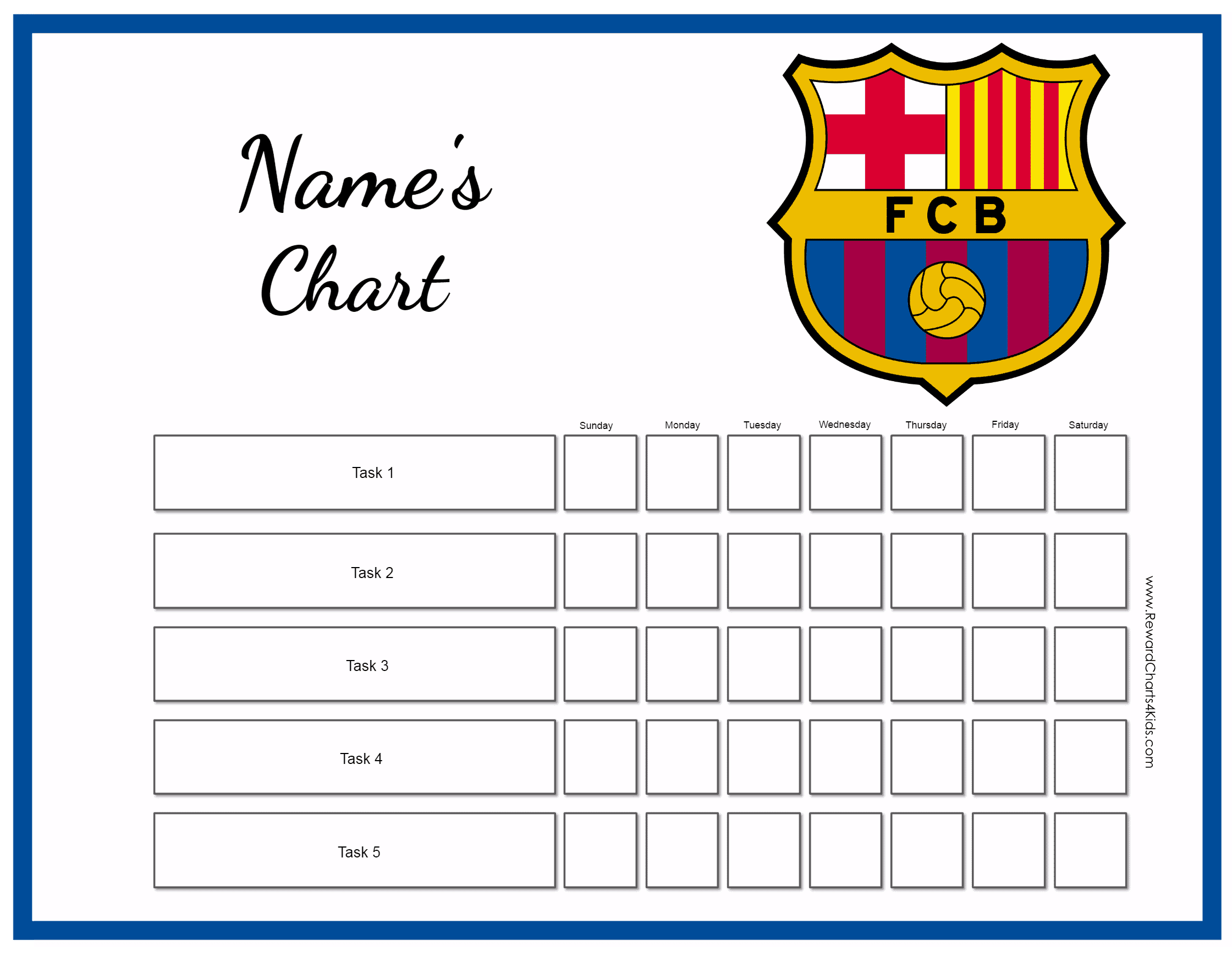 Free Charts with Sports Groups | Customize online and Print at Home2240 x 1740