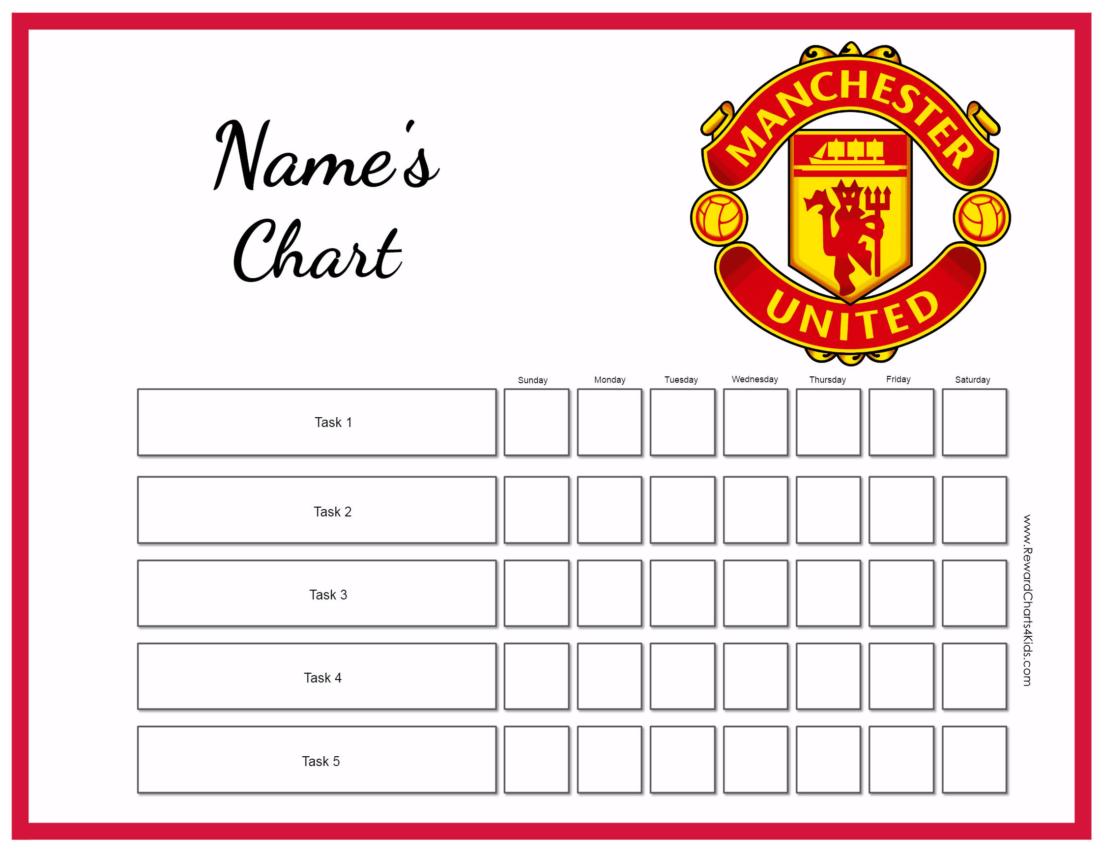 Free Charts with Sports Groups | Customize online and Print at Home2240 x 1740