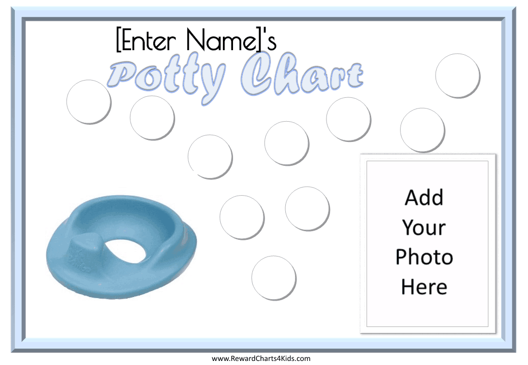 Spongebob Potty Chart