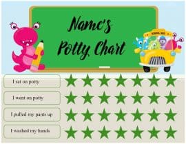 potty chart