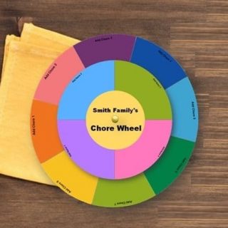 How to Make a Chore Wheel