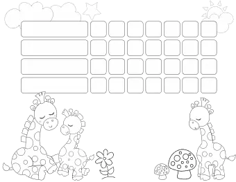 Giraffes with weekly chart