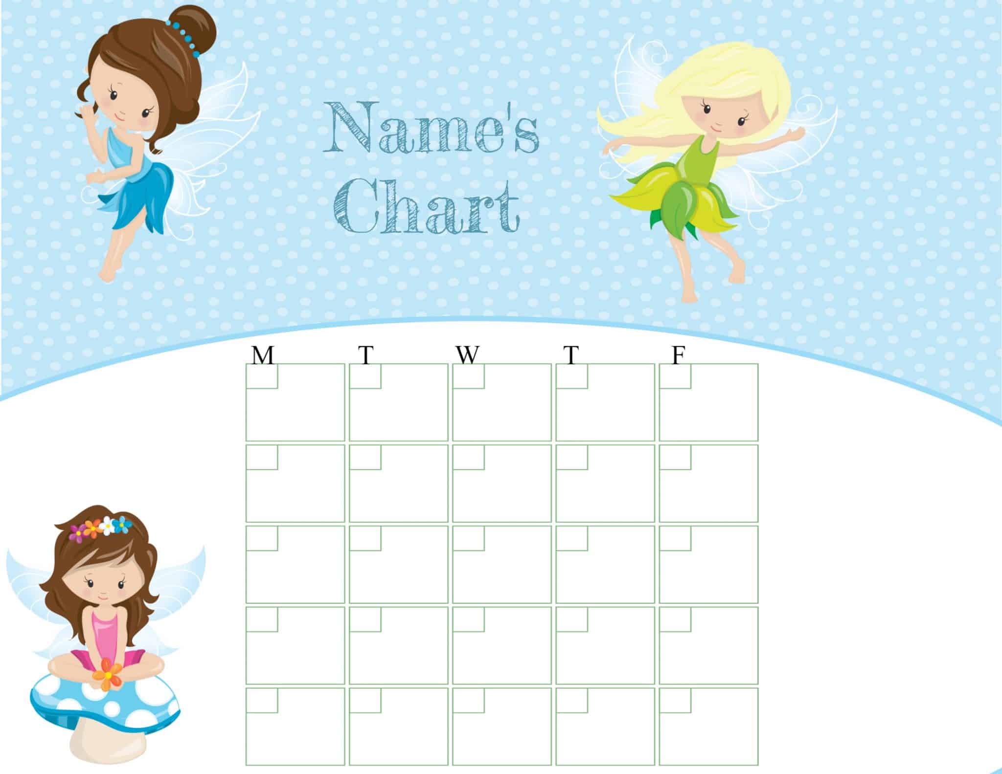 Free editable monthly behavior chart many designs are available