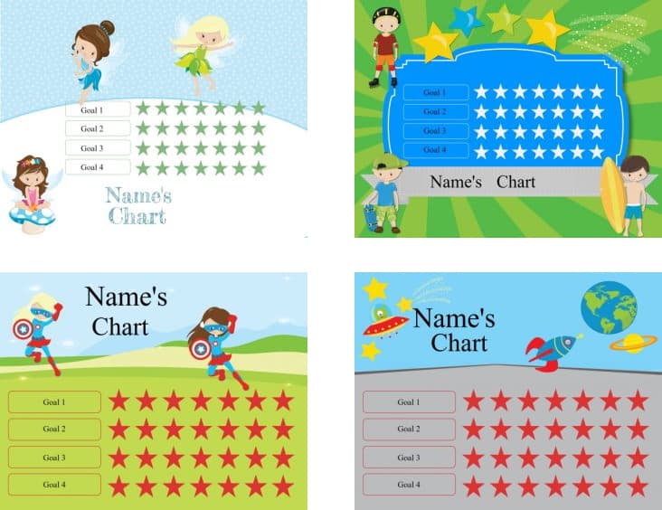 daily behavior charts