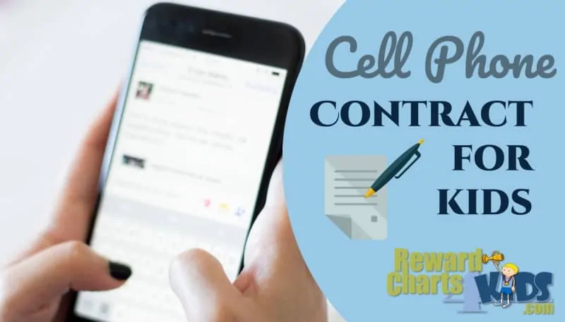 Cell phone contract for kids