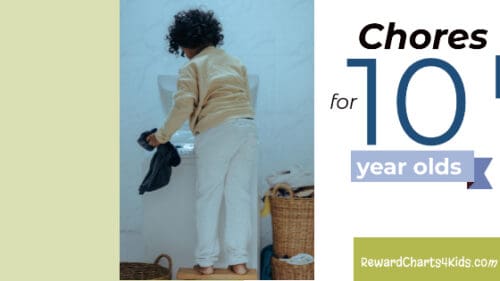 Chores for 10 year olds chore list free chore charts