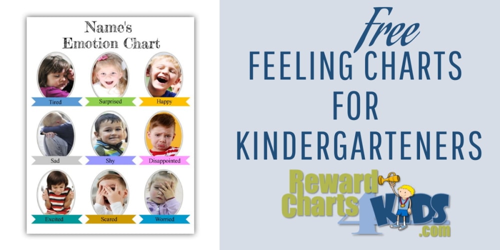 Feeling Chart for Kindergarteners