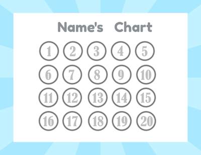 20 step chart