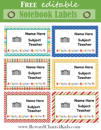 name stickers for books pdf