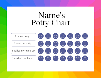 potty training chart
