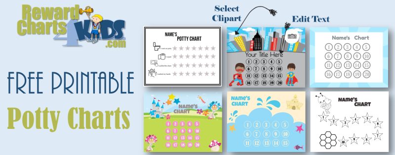 potty chart template