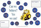 Bob the Builder Sticker Charts