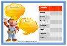 Bob the Builder Behaviour Chart