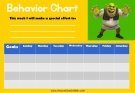 Free Printable Behavior Chart