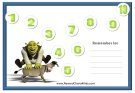 Shrek Behavior Charts