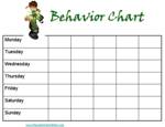 Ben Ten Behavior Charts
