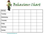 Ben Ten Behavior Charts