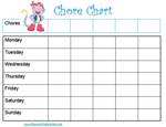 Boots Chores Chart