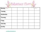 Free Printable Behavior Chart