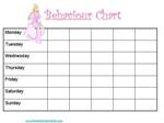 Princess Behavior Chart