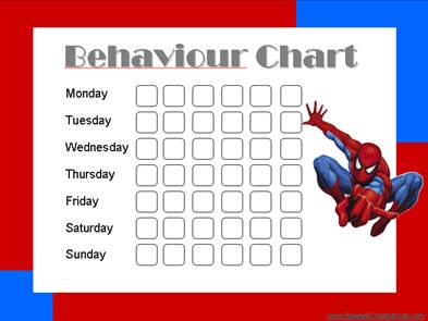 Kid Charts For Good Behavior