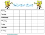 Free Printable Behavior Charts for Children